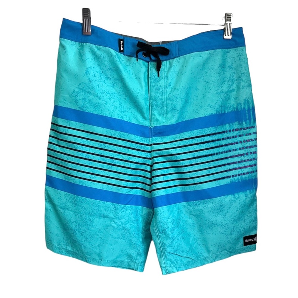 NEW Hurley Big Boy’s Hrlb Gradient Stripe
Board Shorts size 18 Blue